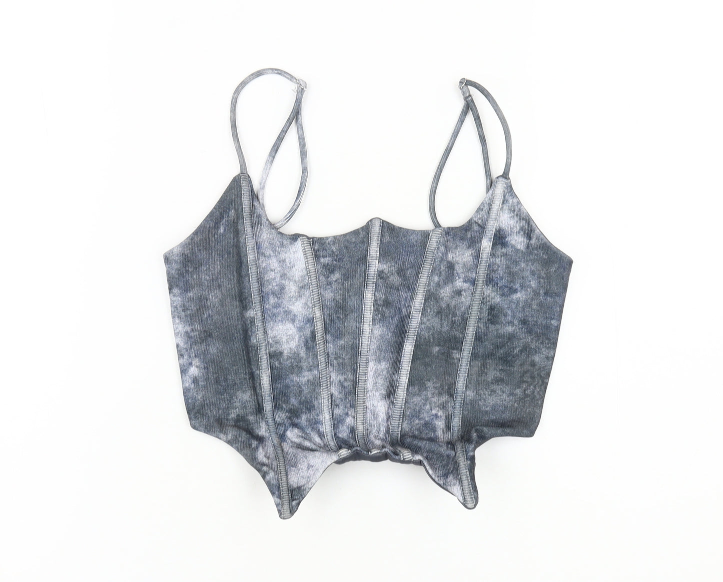 Bershka Women's Grey Camisole Top M