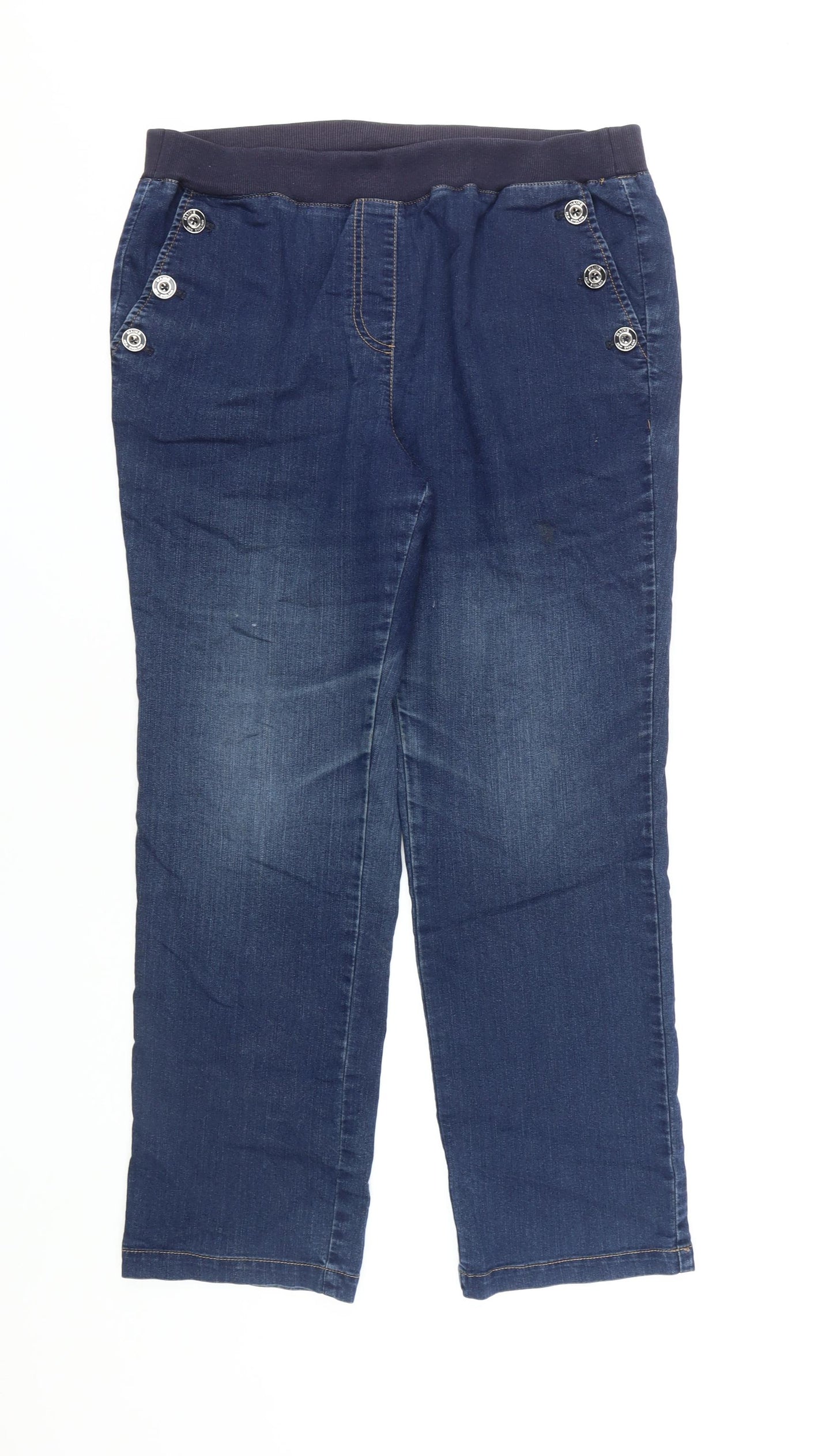 Maine New England Women's Blue Slim Jeans 16S