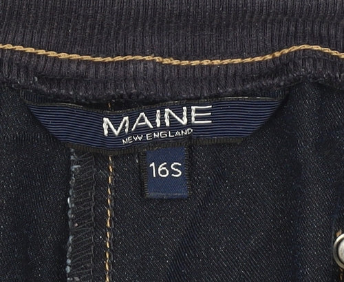 Maine New England Women's Blue Slim Jeans 16S