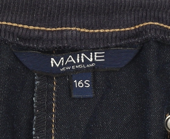 Maine New England Women's Blue Slim Jeans 16S
