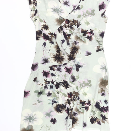 Mint Velvet Women's Multicoloured Silk Dress Size 16