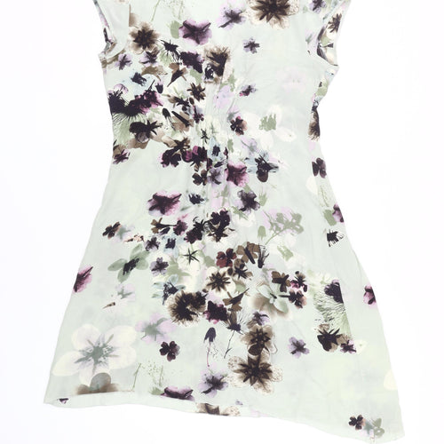 Mint Velvet Women's Multicoloured Silk Dress Size 16
