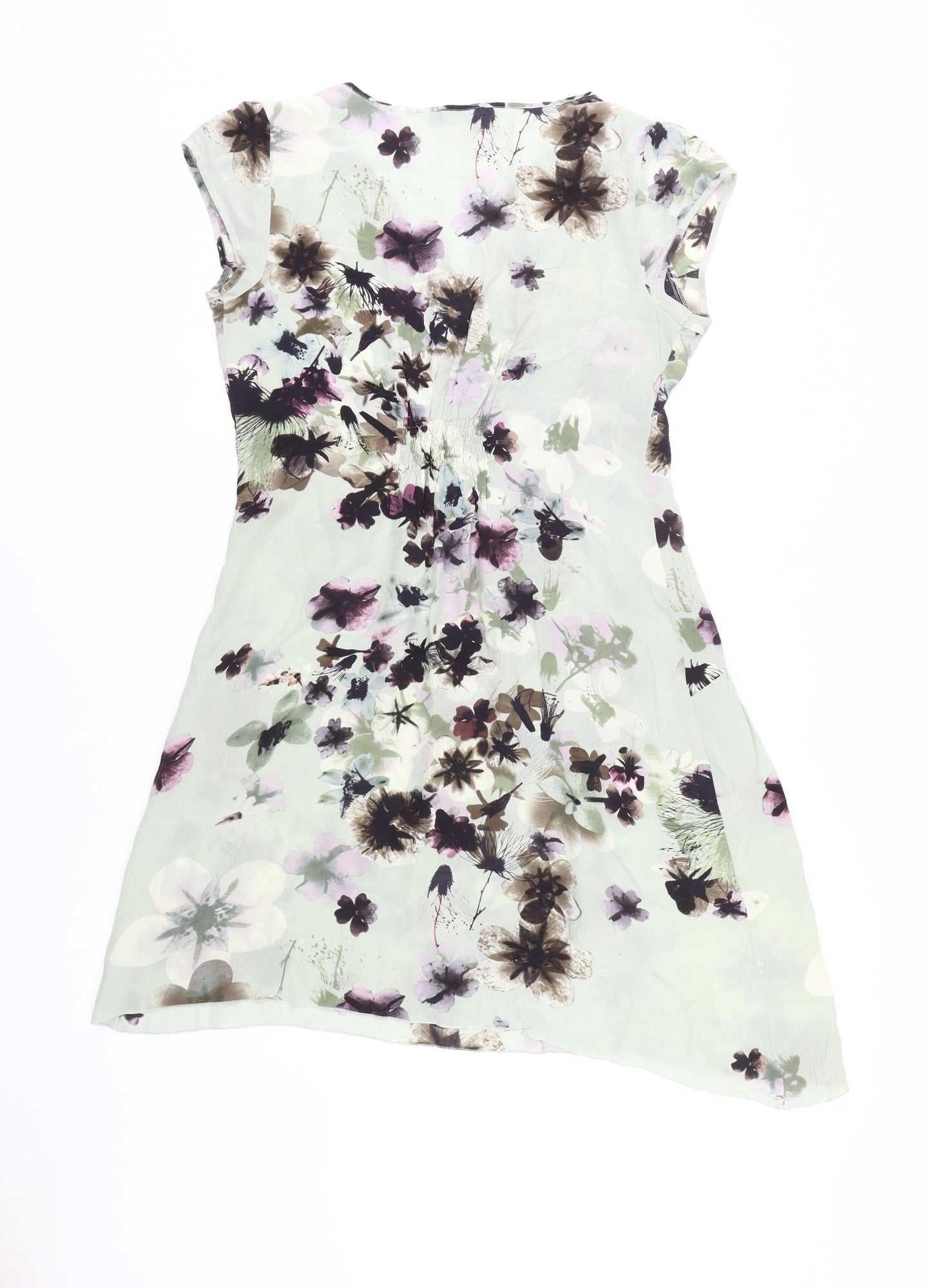 Mint Velvet Women's Multicoloured Silk Dress Size 16