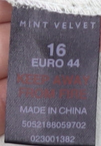 Mint Velvet Women's Multicoloured Silk Dress Size 16