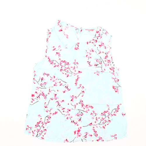 Joules Women's Floral Blouse, Multicoloured, Size 16