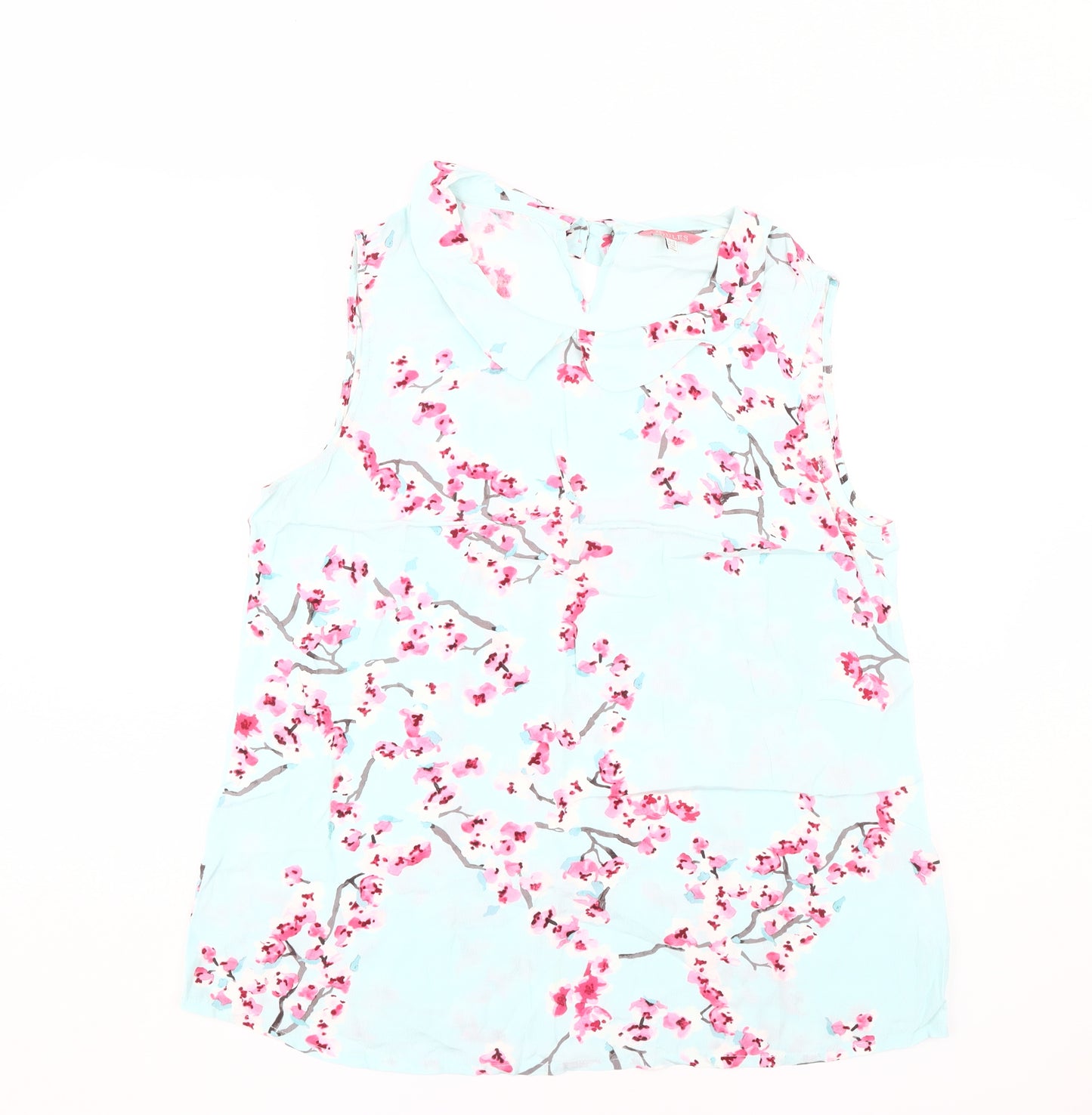 Joules Women's Floral Blouse, Multicoloured, Size 16