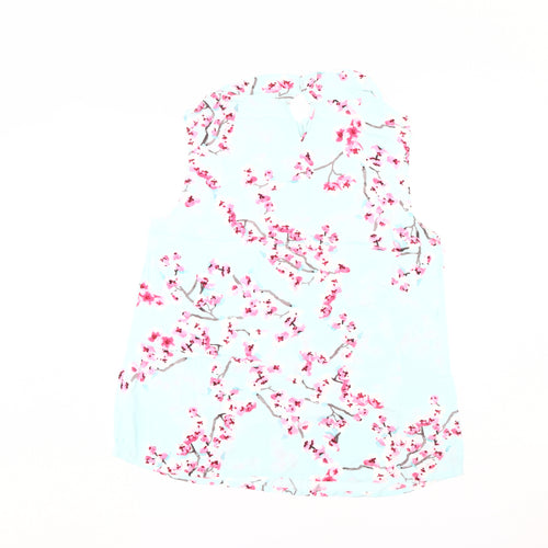 Joules Women's Floral Blouse, Multicoloured, Size 16