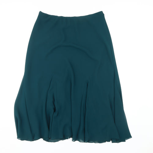 ID Collection Women's Green Skirt - Size 16
