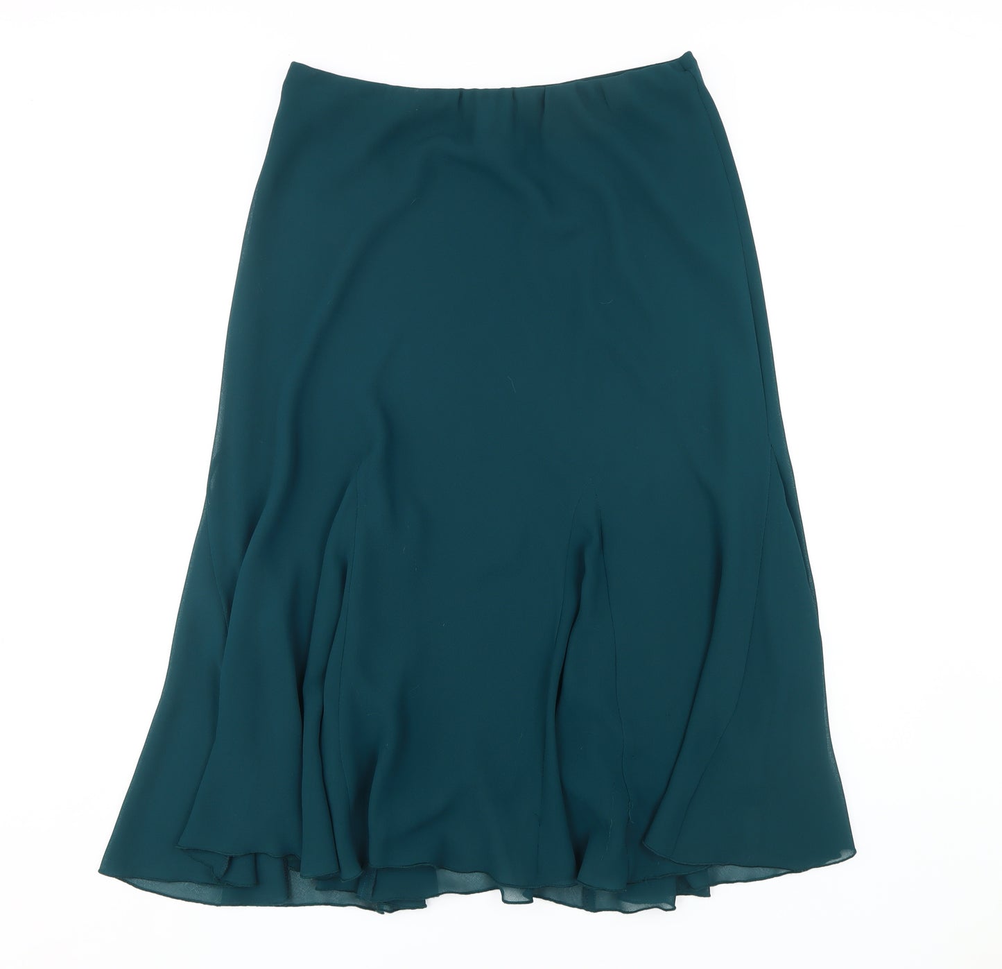 ID Collection Women's Green Skirt - Size 16