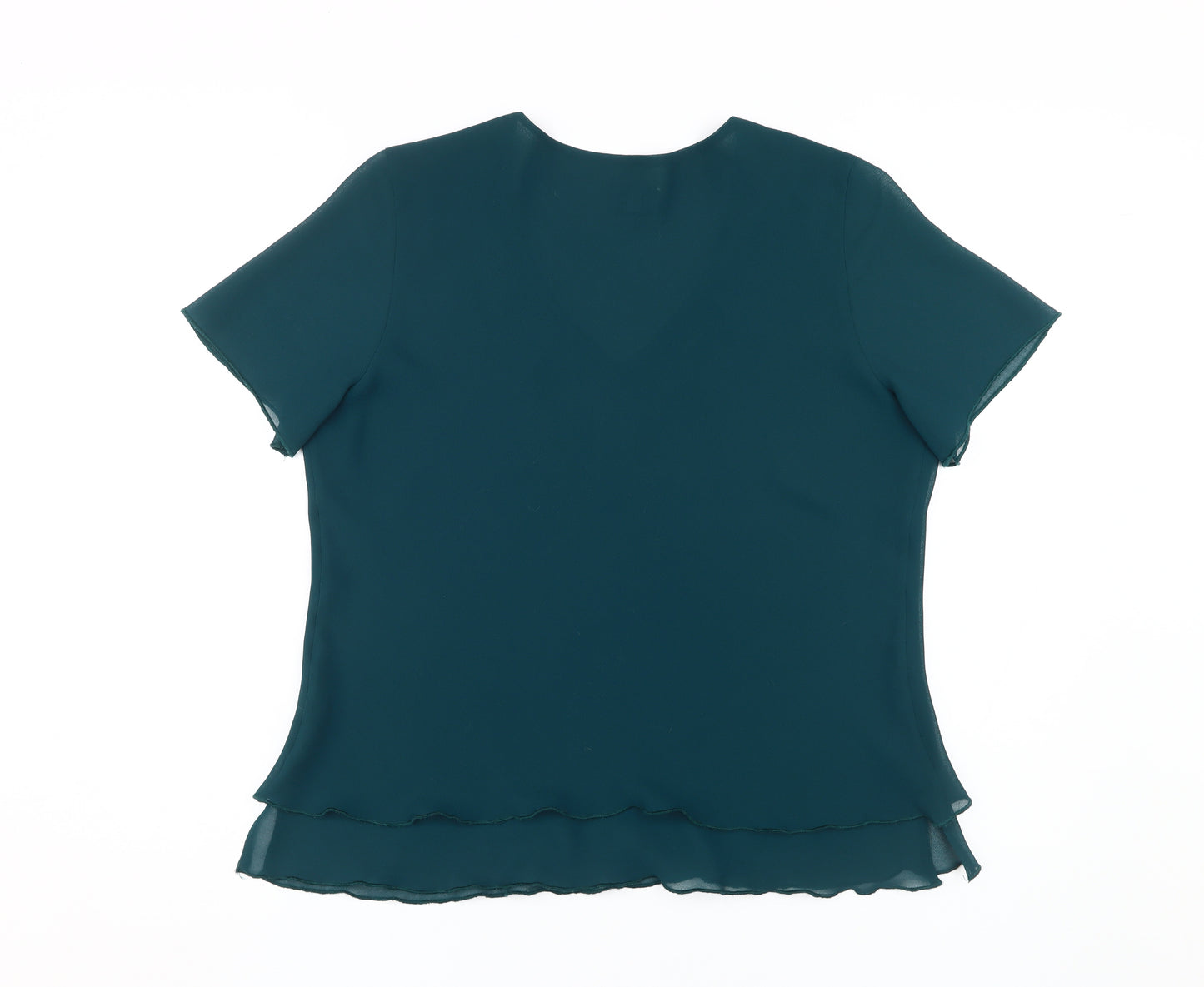 ID Collection Women’s Green Blouse Size 16