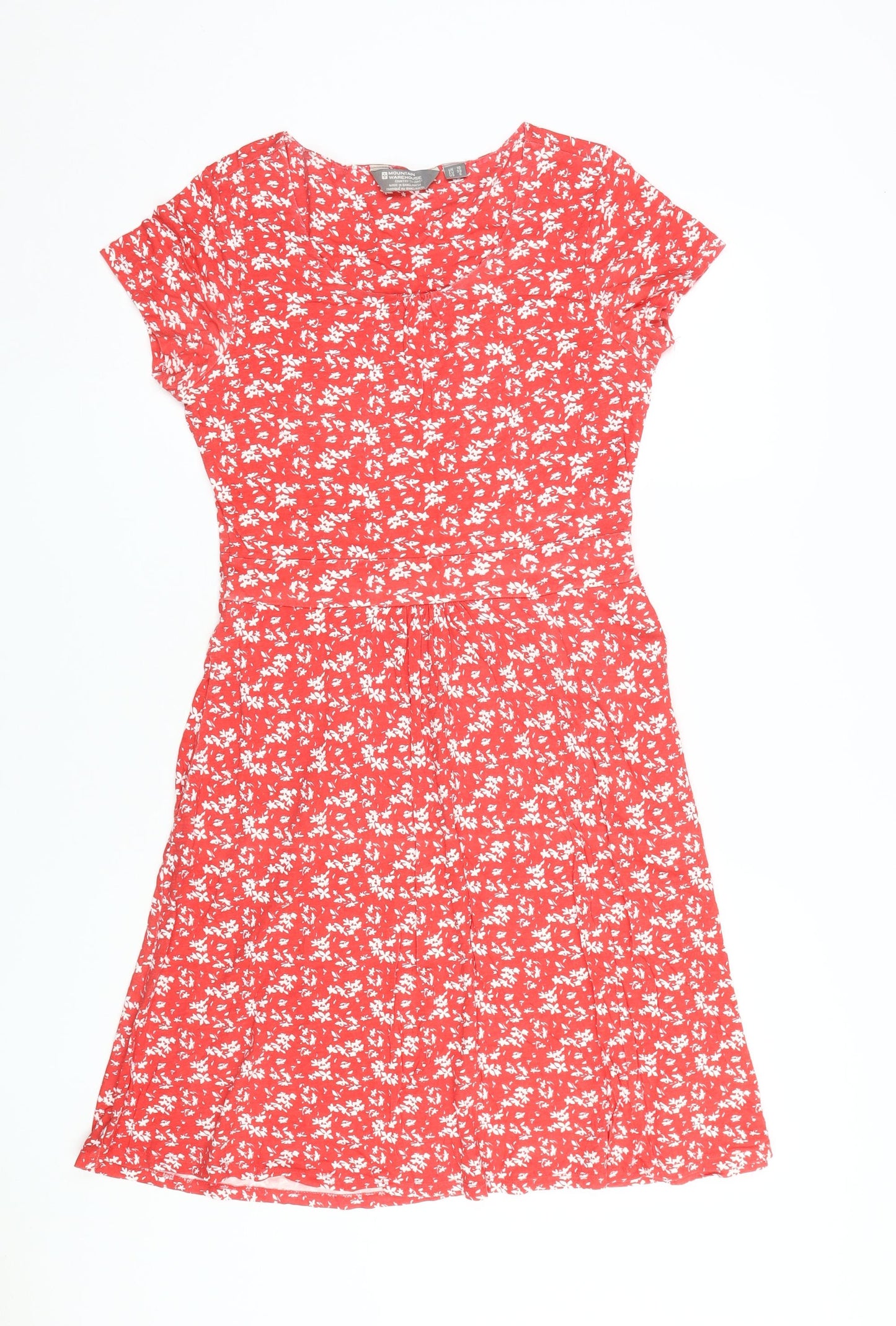 Mountain Warehouse Women’s Red Floral A-Line Dress Size 10