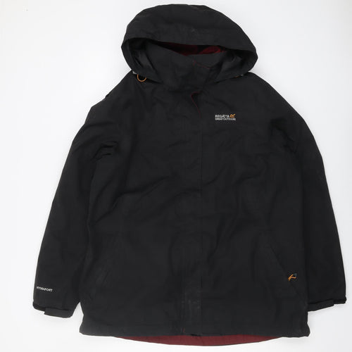 Regatta Women's Black Parka Jacket Size 18