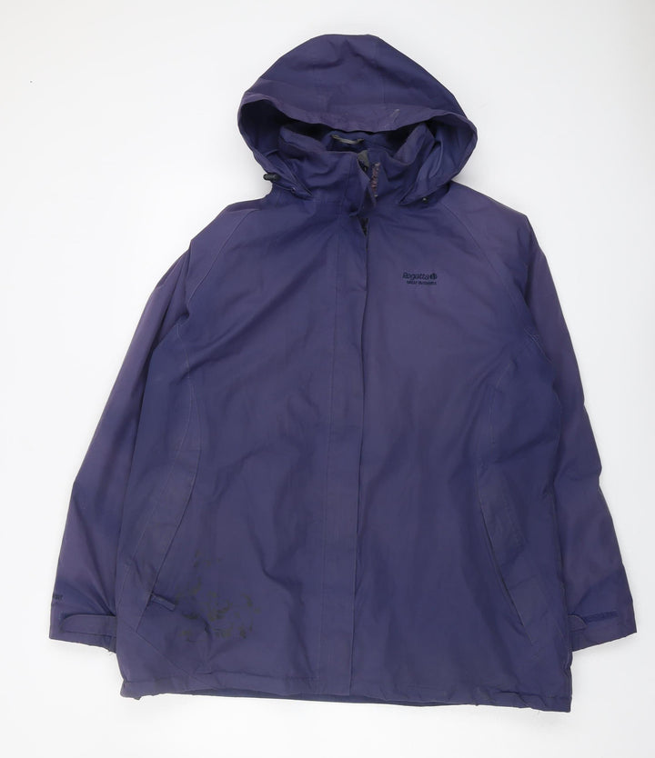 Regatta Unisex Blue Waterproof Rain Jacket Size 44