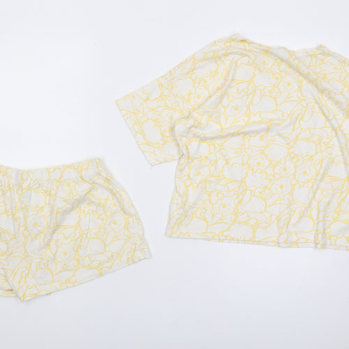 Disney at George Yellow Lounge Set Women 12-14 Graphic Print