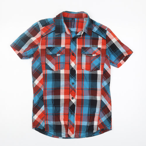 Gee Jay Men's XS Multicoloured Plaid Shirt
