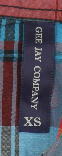 Gee Jay Men's XS Multicoloured Plaid Shirt