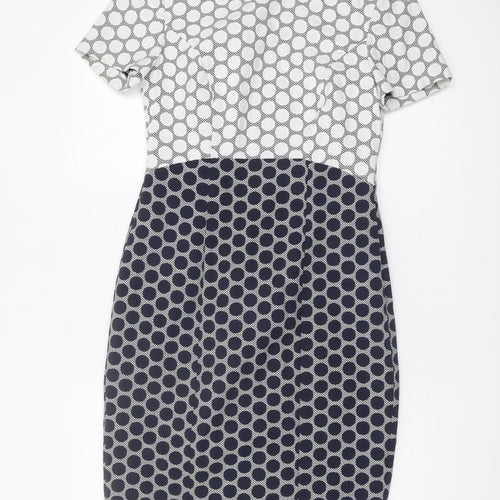 Marks and Spencer Women's Polka Dot Sheath Dress, Size 10