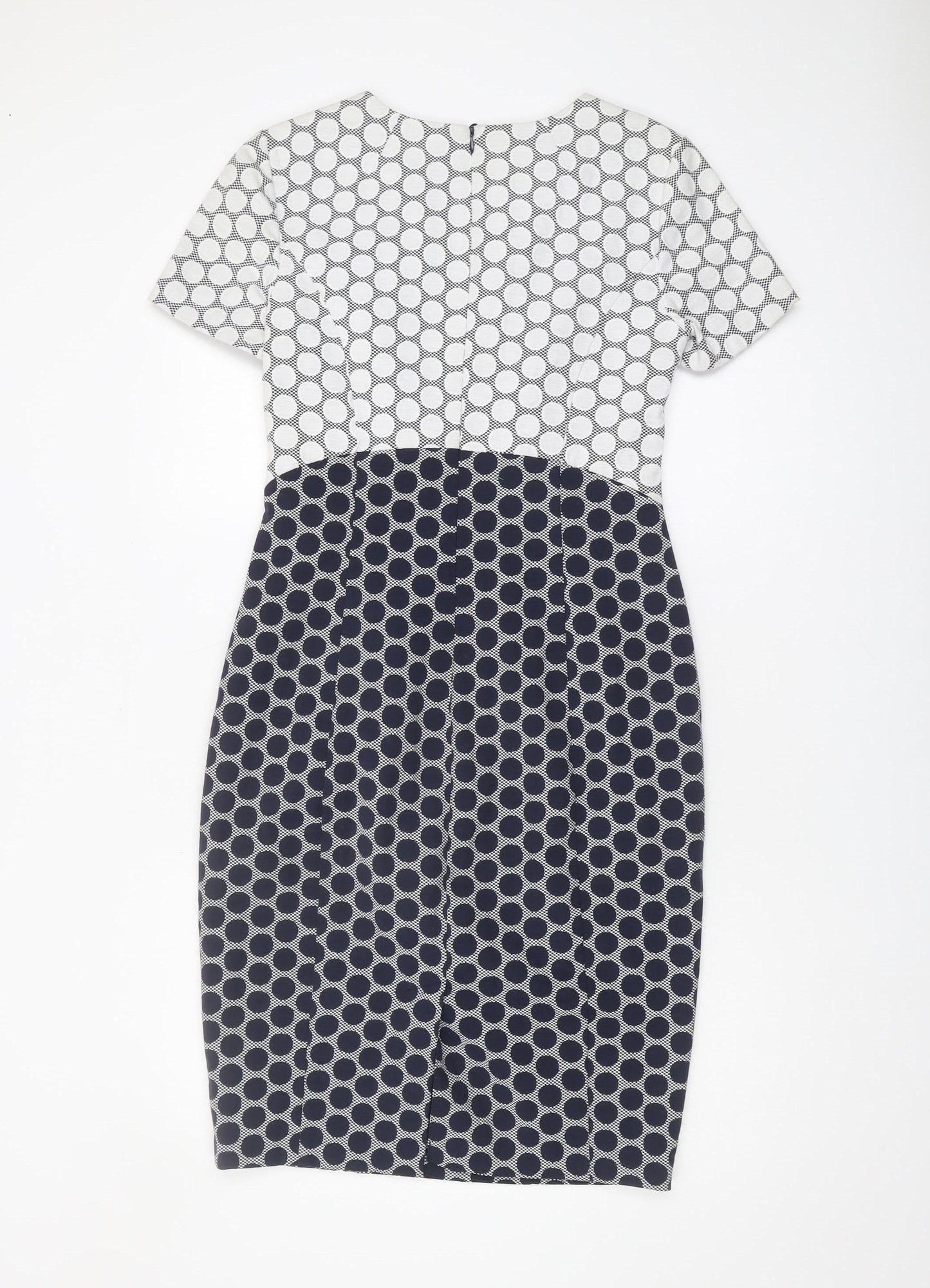 Marks and Spencer Women's Polka Dot Sheath Dress, Size 10