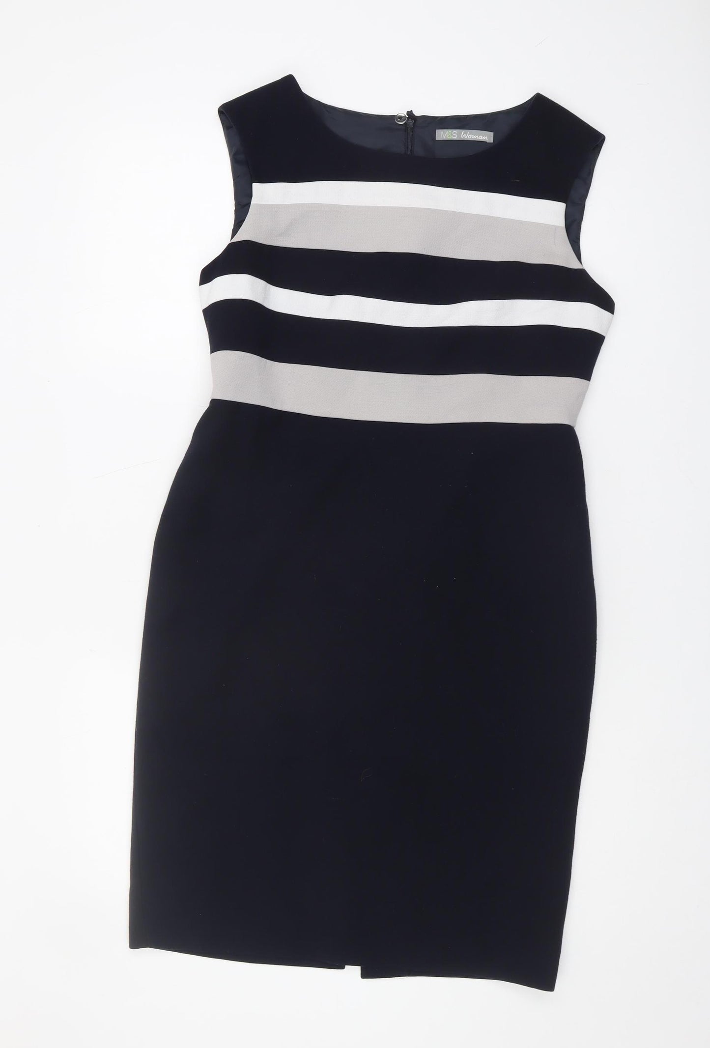 Marks and Spencer Women's Black Size 10 Sheath Dress