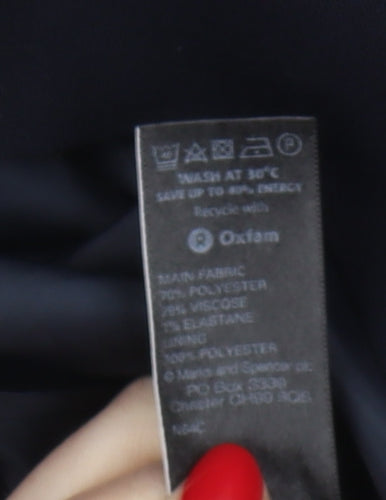 Marks and Spencer Women's Black Size 10 Sheath Dress