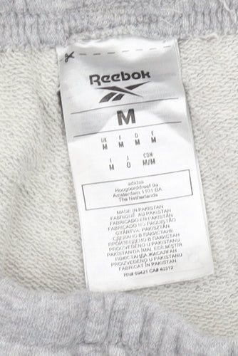 Reebok Men's Grey Sweatpants M - Casual Sports Trousers