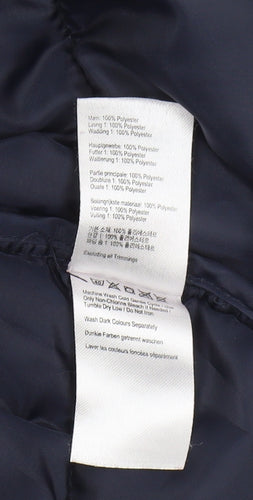 Joules Women's Red Puffer Waistcoat Size 14 Casual