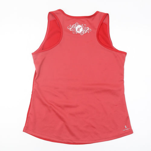 New Balance Women's Red Medium Tank, Running & Gym