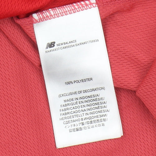 New Balance Women's Red Medium Tank, Running & Gym