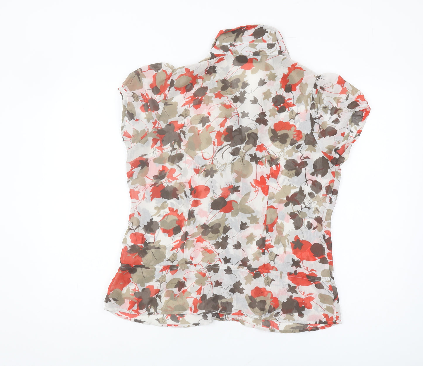 Just Elegance Women's Multicoloured Size 14 Floral Blouse