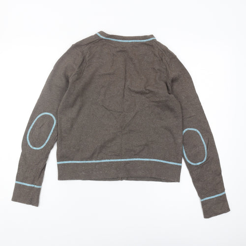 Boden Women's Brown Cardigan Size 12 Knit Jumper