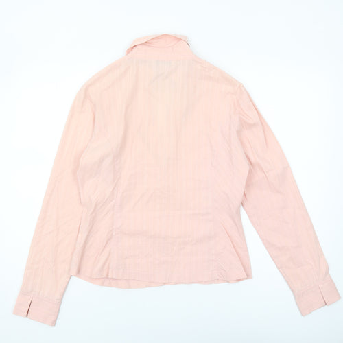 Next Women's Pink Long Sleeve Blouse Size 14