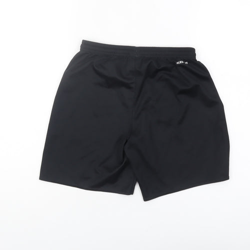 Adidas Boys Black Athletic Shorts Size L
