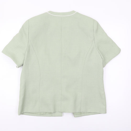 Classics Women's Green Blazer Size 18 Regular Fit