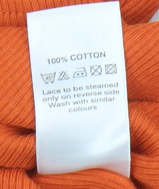 Wallis Women's Orange Camisole Tank - Size 14