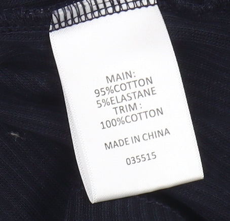 Sussan Women's Black Collared Tank Top XL