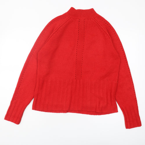 Next Women's Red Pullover Jumper UK 12