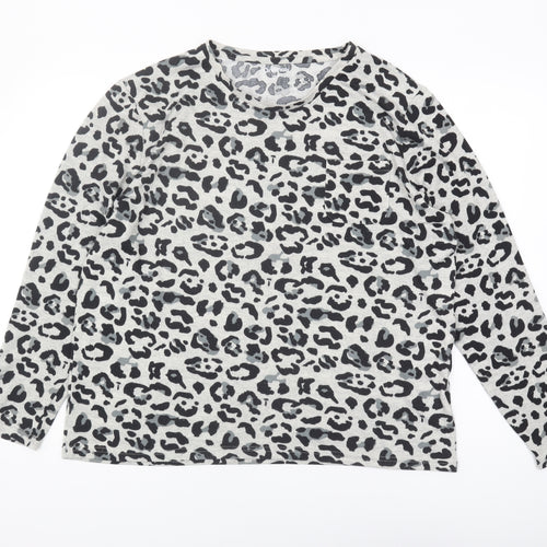 Originals Women's Animal Print Long Sleeve T-Shirt, Size 14