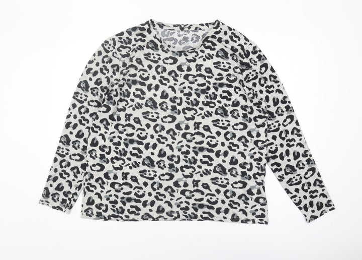 Originals Women's Animal Print Long Sleeve T-Shirt, Size 14
