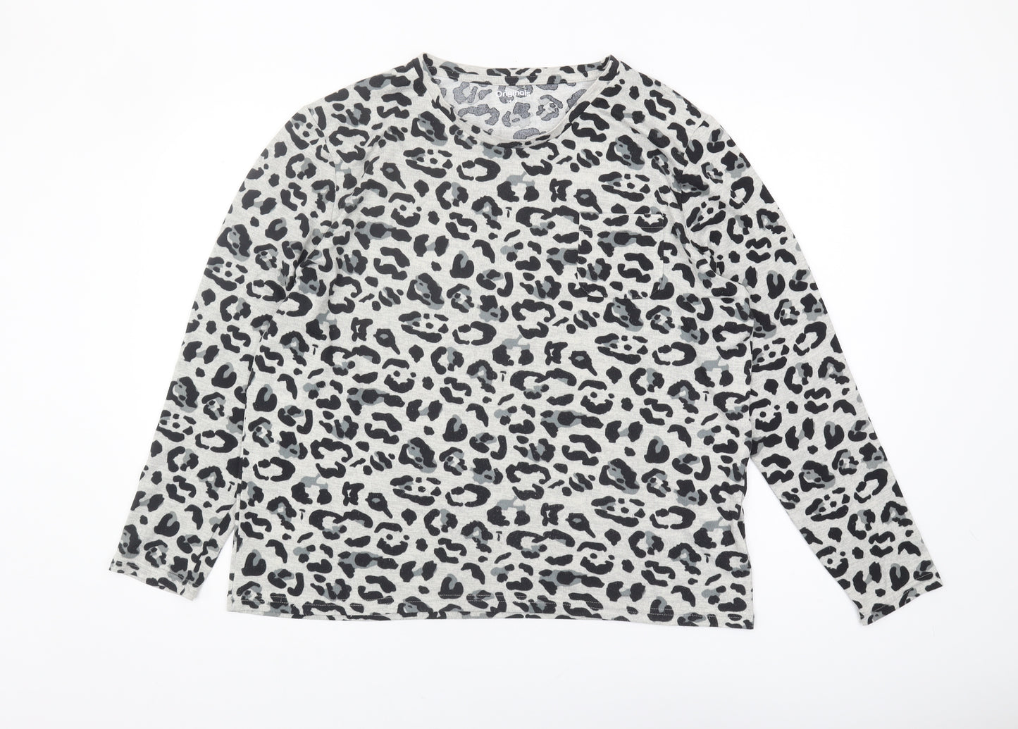 Originals Women's Animal Print Long Sleeve T-Shirt, Size 14