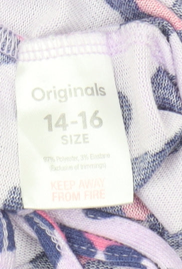 Originals Women's Multicoloured Animal Print Long Sleeve Tee