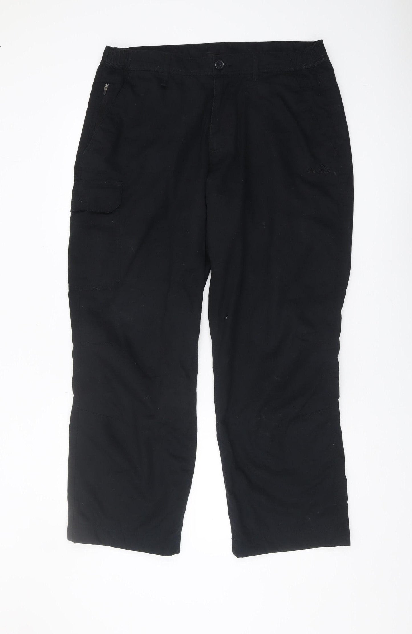 Peter Storm Men's Black Trousers, Size 36