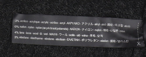 Zara Women's Black Cardigan, M, Relaxed Knit Style