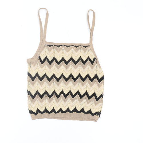 MNG Women's Multicoloured Camisole Tank, Size S