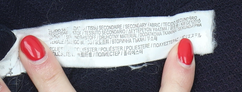 Zara Women's Black Knit Blouse, Size S, Round Neck