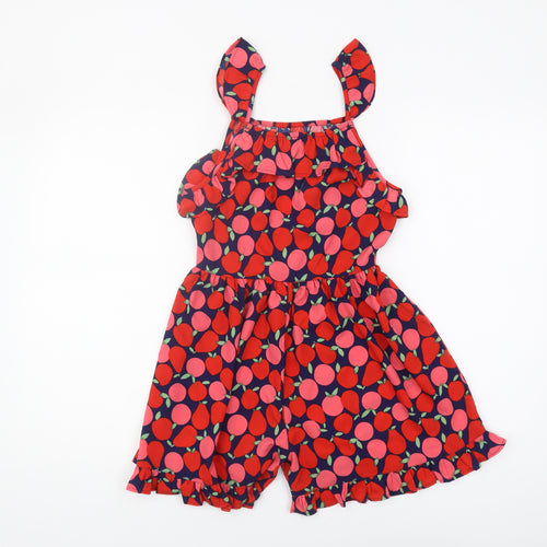 Next Girls Multicoloured Jumpsuit 10 Years Floral Playful