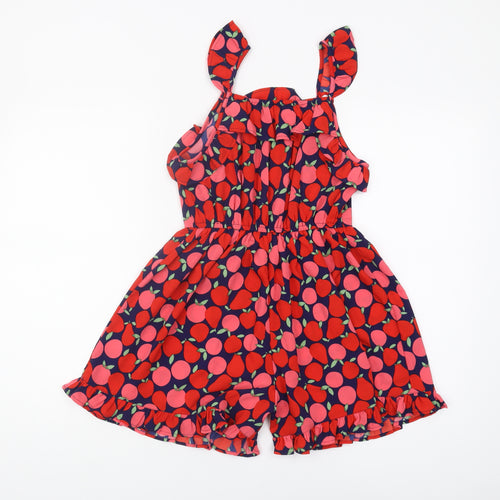 Next Girls Multicoloured Jumpsuit 10 Years Floral Playful