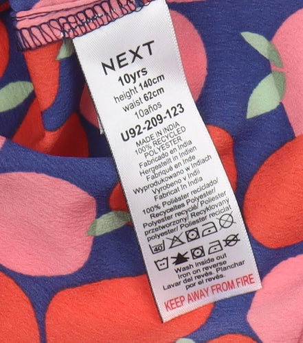 Next Girls Multicoloured Jumpsuit 10 Years Floral Playful