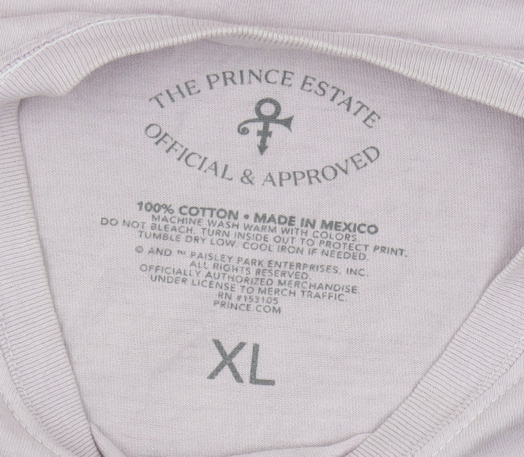 The Prince Estate Men's Purple XL Music T-Shirt
