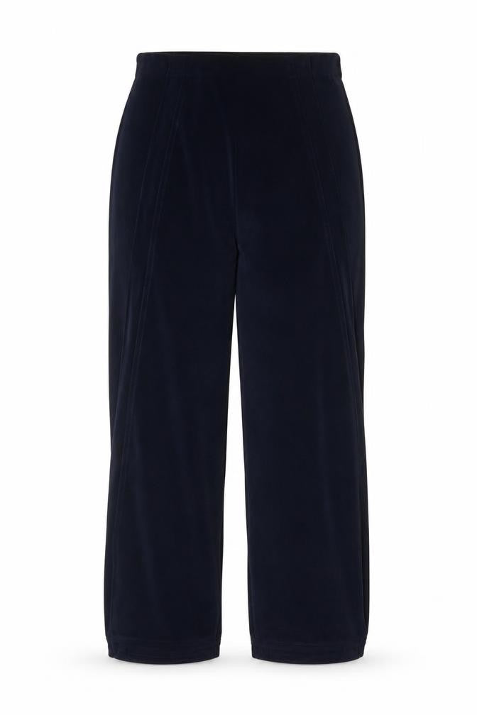 Front view of Richards Women's Black Regular Trousers, size M