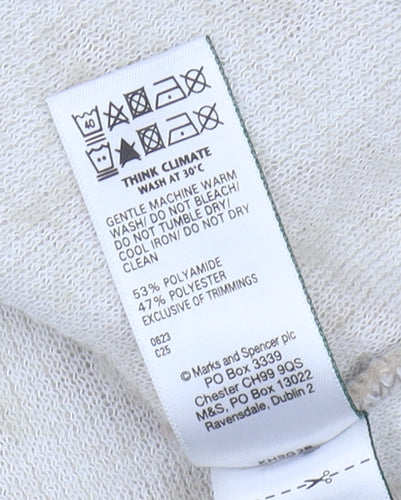 Marks and Spencer Women's Beige Animal Print Pullover Jumper